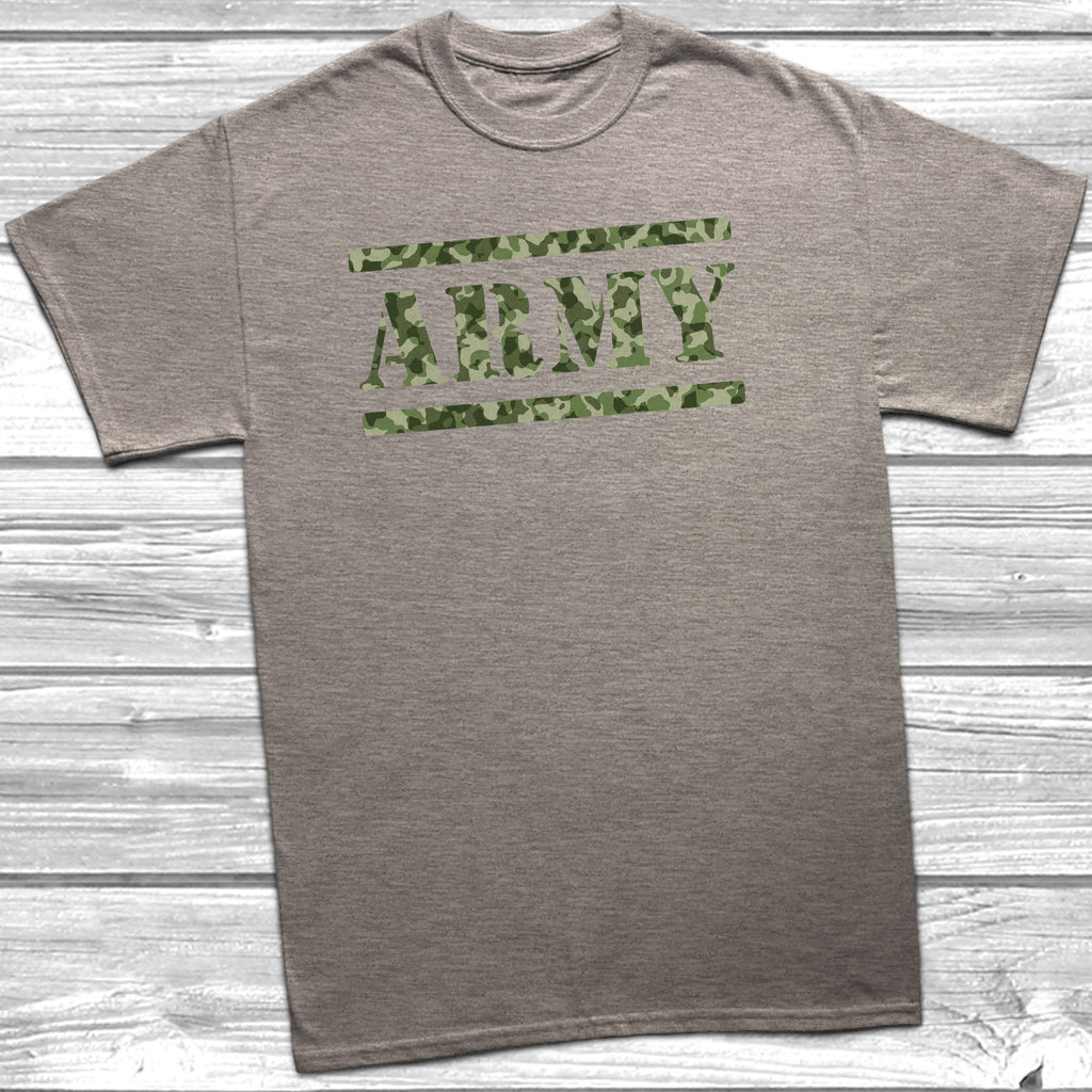 Get trendy with Army Camouflage T-Shirt - T-Shirt available at DizzyKitten. Grab yours for £10.49 today!