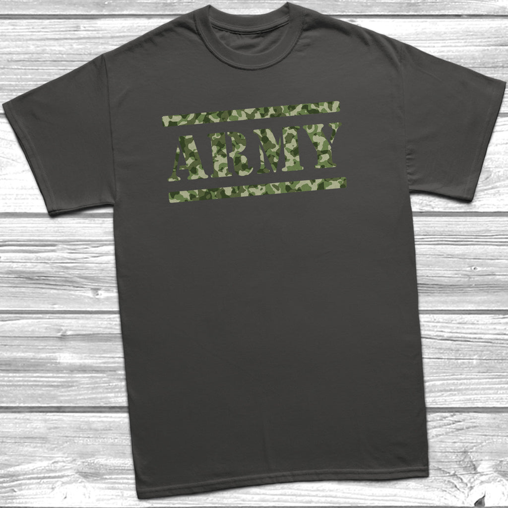 Get trendy with Army Camouflage T-Shirt - T-Shirt available at DizzyKitten. Grab yours for £10.49 today!