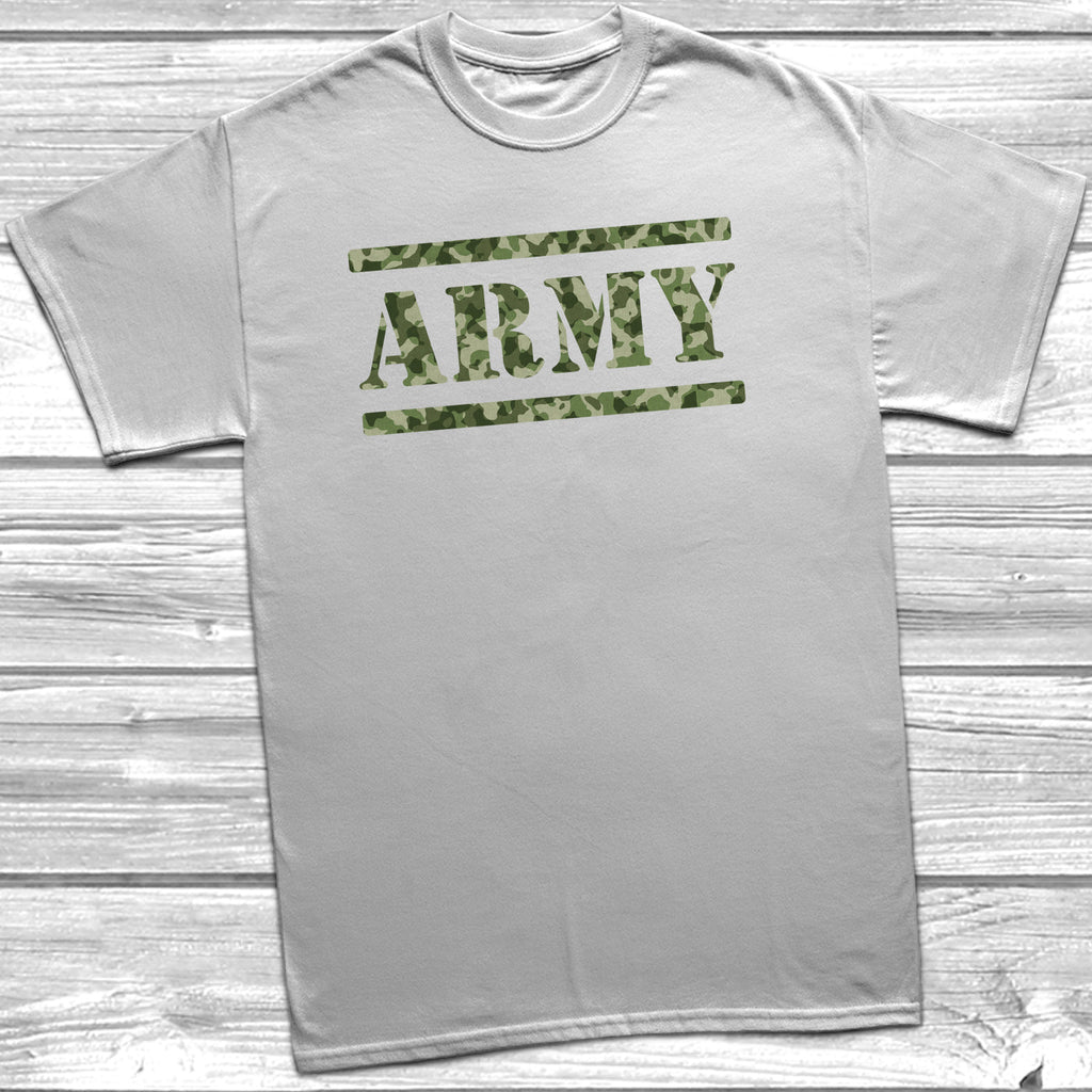 Get trendy with Army Camouflage T-Shirt - T-Shirt available at DizzyKitten. Grab yours for £10.49 today!
