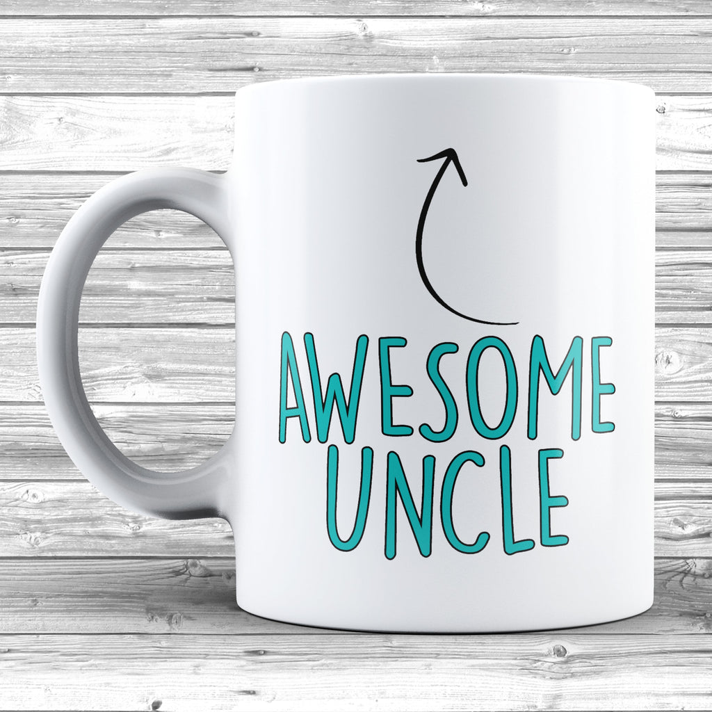 Get trendy with Awesome Uncle & Awesome Auntie Mug - Mug available at DizzyKitten. Grab yours for £8.99 today!