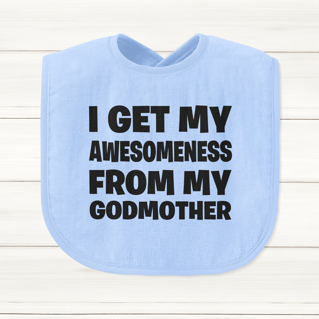 Get trendy with I Get My Awesomeness From My Godmother Baby Bib - Baby Grow available at DizzyKitten. Grab yours for £6.45 today!