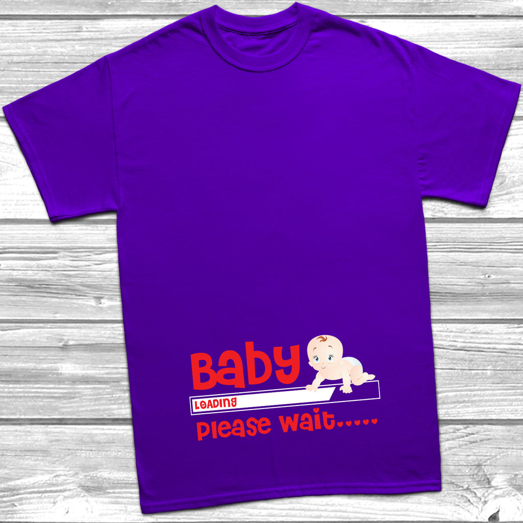 Get trendy with Baby Now Loading T-Shirt - T-Shirt available at DizzyKitten. Grab yours for £10.99 today!