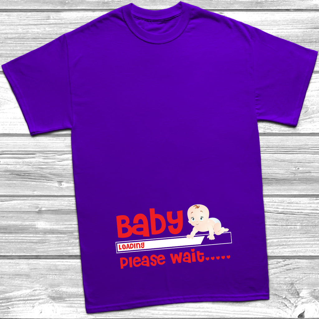 Get trendy with Baby Now Loading T-Shirt - T-Shirt available at DizzyKitten. Grab yours for £10.49 today!