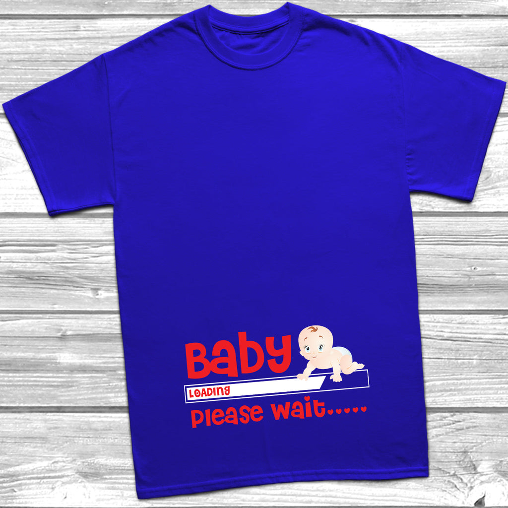 Get trendy with Baby Now Loading T-Shirt - T-Shirt available at DizzyKitten. Grab yours for £10.99 today!