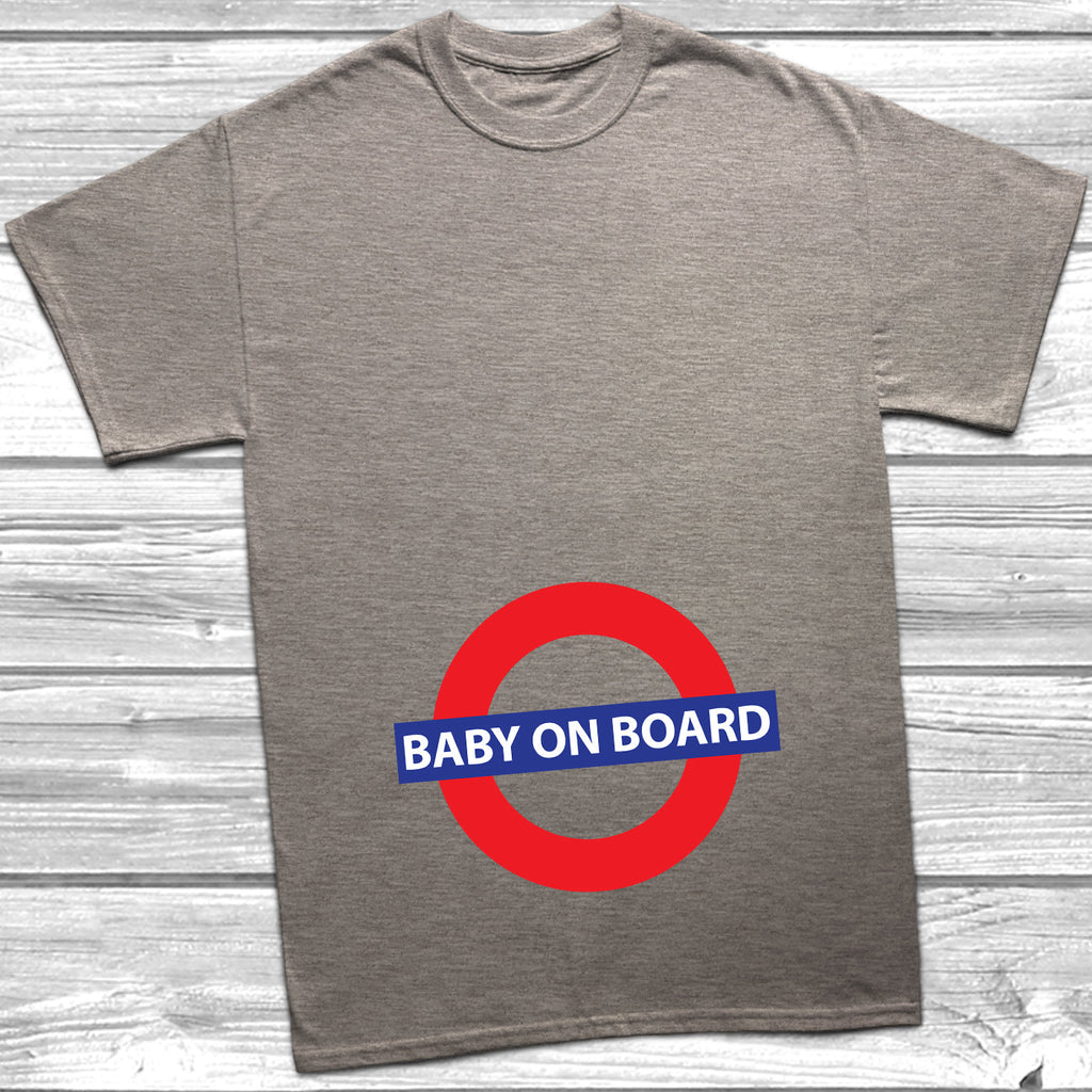 Get trendy with Baby On Board T-Shirt - T-Shirt available at DizzyKitten. Grab yours for £9.99 today!