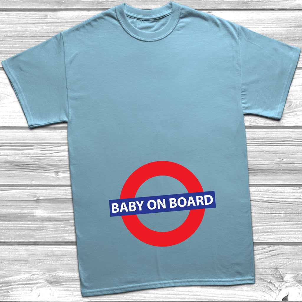 Get trendy with Baby On Board T-Shirt - T-Shirt available at DizzyKitten. Grab yours for £10.49 today!
