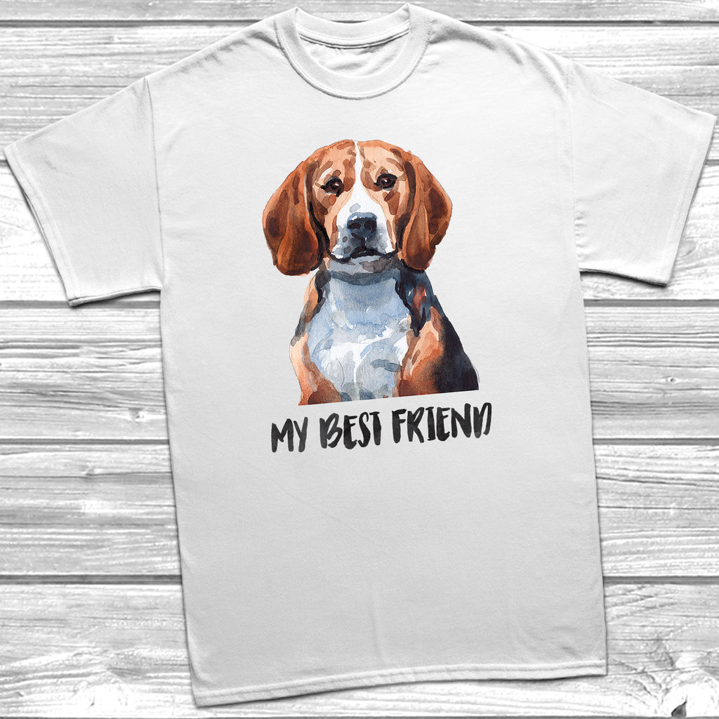 Get trendy with My Best Friend Beagle T-Shirt - T-Shirt available at DizzyKitten. Grab yours for £11.95 today!