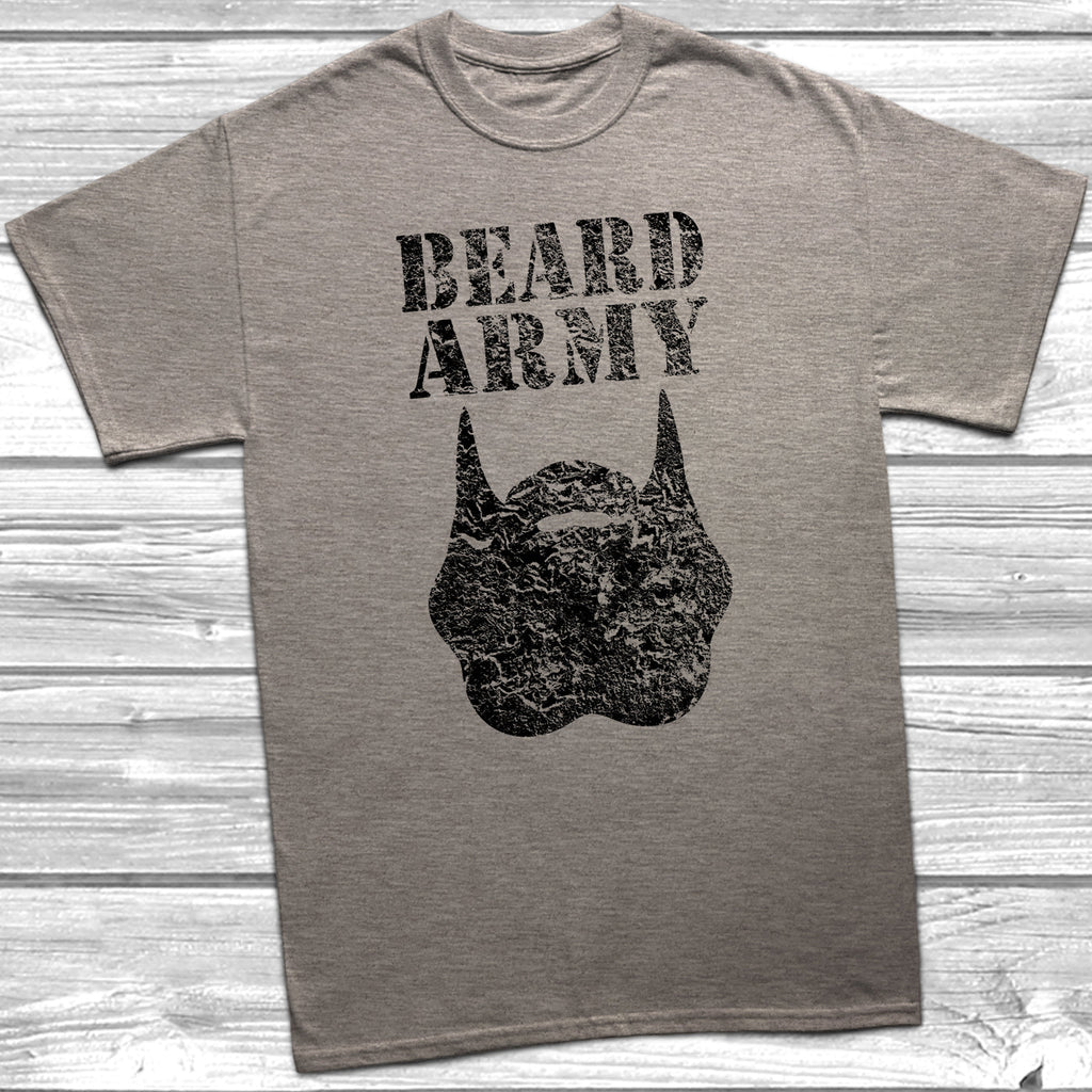 Get trendy with Beard Army T-Shirt - T-Shirt available at DizzyKitten. Grab yours for £13.99 today!
