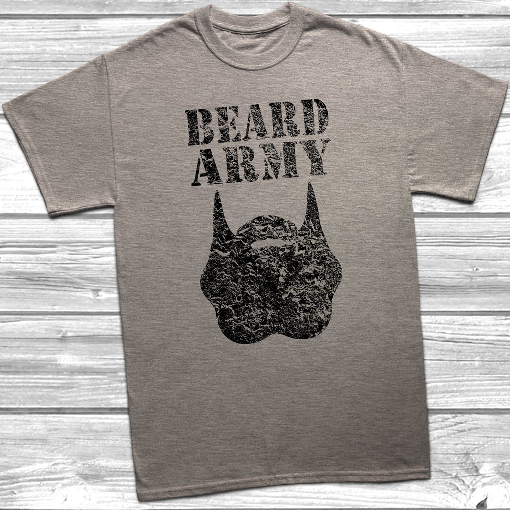 Get trendy with Beard Army T-Shirt - T-Shirt available at DizzyKitten. Grab yours for £13.49 today!