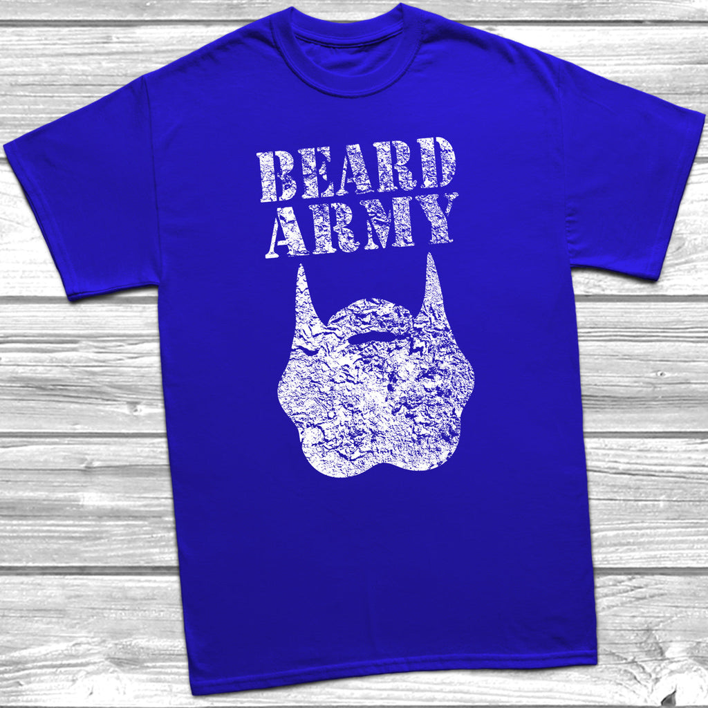 Get trendy with Beard Army T-Shirt - T-Shirt available at DizzyKitten. Grab yours for £13.99 today!