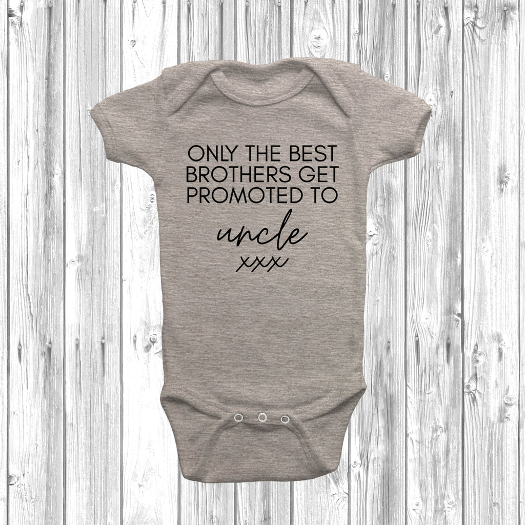 Get trendy with Only The Best Brothers Uncle Baby Grow - Baby Grow available at DizzyKitten. Grab yours for £8.45 today!