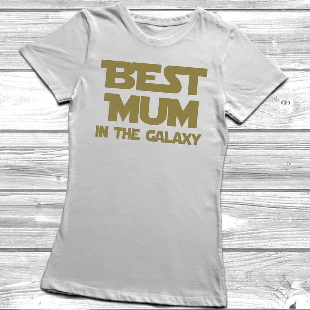 Get trendy with Best Mum In The Galaxy T-Shirt - T-Shirt available at DizzyKitten. Grab yours for £8.99 today!