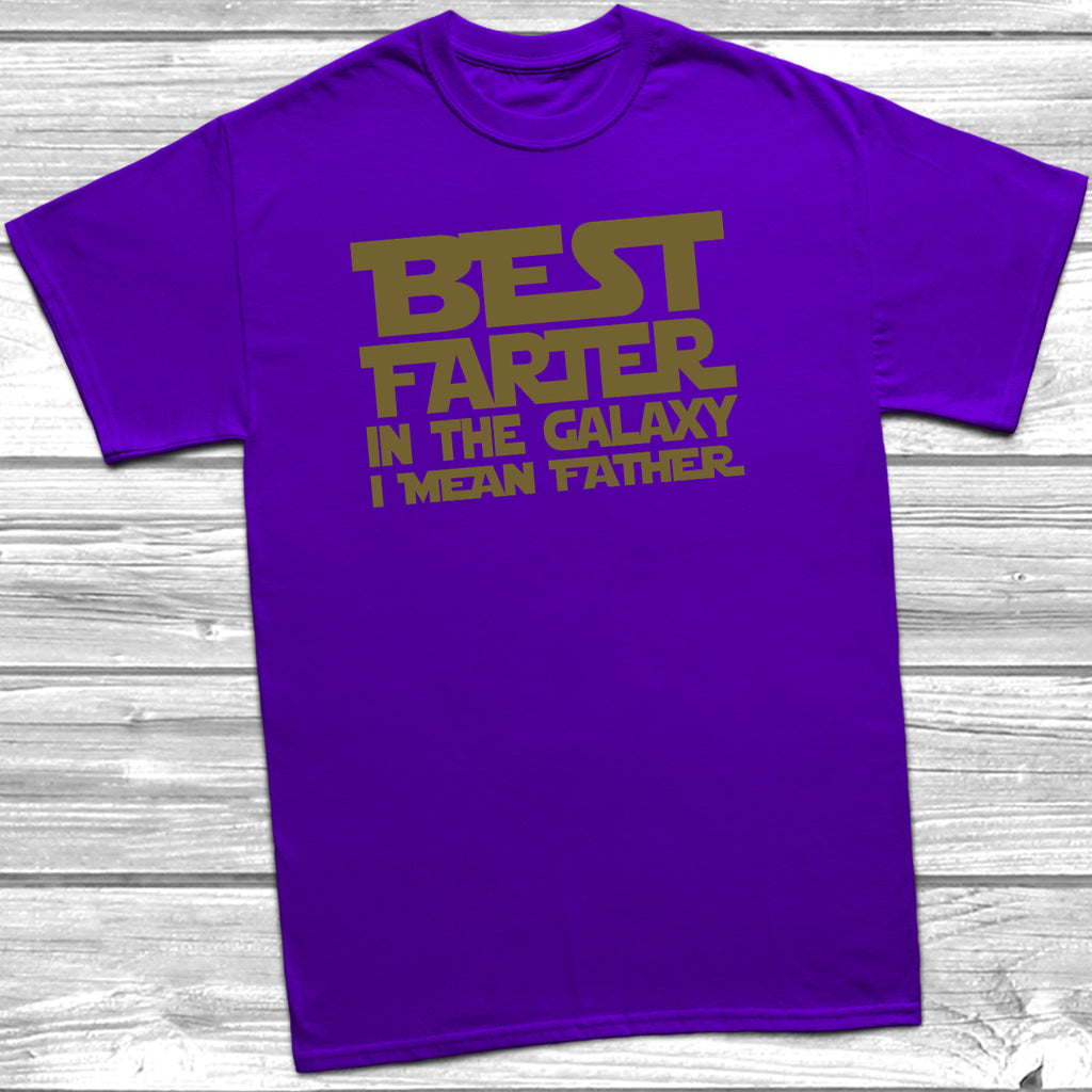 Get trendy with Best Farter In The Galaxy T-Shirt - T-Shirt available at DizzyKitten. Grab yours for £10.45 today!