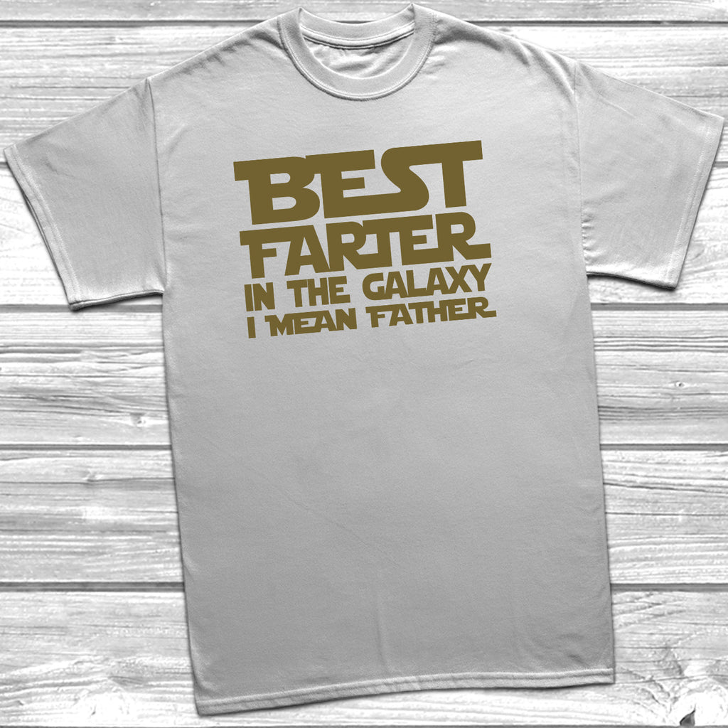 Get trendy with Best Farter In The Galaxy T-Shirt - T-Shirt available at DizzyKitten. Grab yours for £10.45 today!
