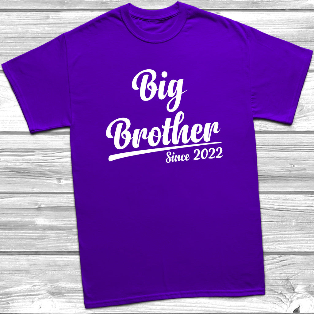 Get trendy with Big Brother Since 2022 T-Shirt -  available at DizzyKitten. Grab yours for £8.99 today!