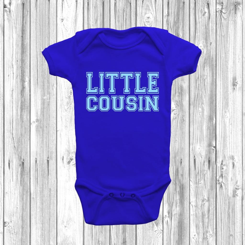 Get trendy with Big Cousin Little Cousin T-Shirt Baby Grow Set -  available at DizzyKitten. Grab yours for £7.95 today!