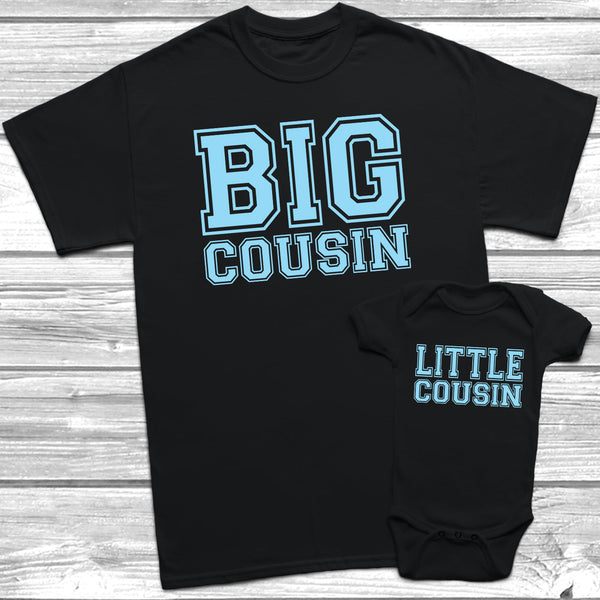 Big Cousin Little Cousin T-Shirt Baby Grow Set