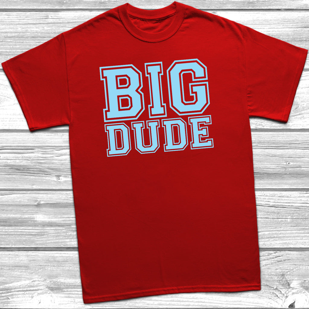 Get trendy with Big Dude Little Dude T-Shirt Baby Grow Set -  available at DizzyKitten. Grab yours for £8.95 today!