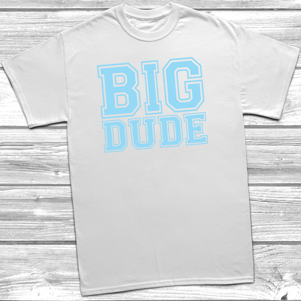 Get trendy with Big Dude Little Dude T-Shirt Baby Grow Set -  available at DizzyKitten. Grab yours for £9.45 today!