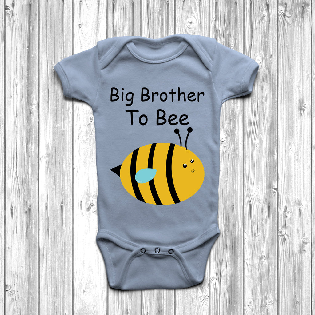 Get trendy with Big Brother To Bee Baby Grow - Baby Grow available at DizzyKitten. Grab yours for £7.95 today!