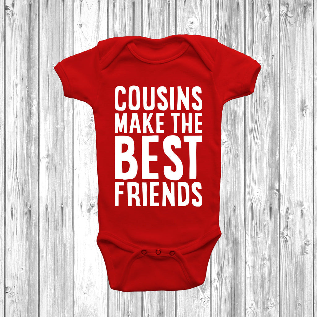 Get trendy with Cousins Make The Best Friends V2 Baby Grow - Baby Grow available at DizzyKitten. Grab yours for £8.45 today!