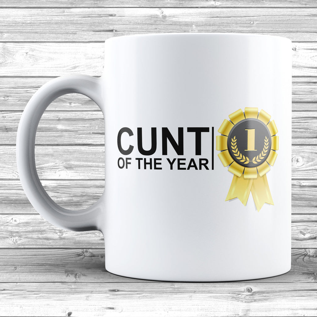 Get trendy with C*nt Of The Year Mug - Mug available at DizzyKitten. Grab yours for £8.99 today!