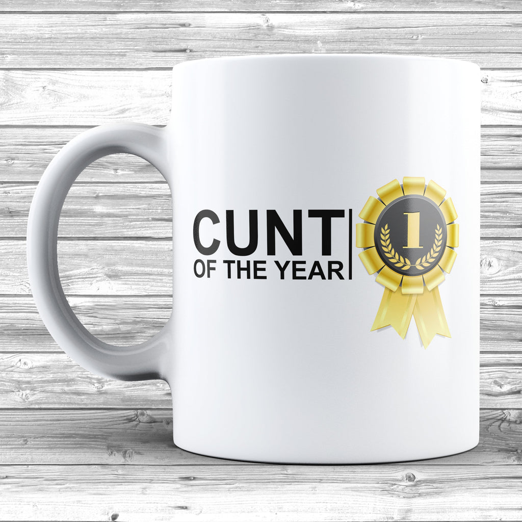 Get trendy with C*nt Of The Year Mug - Mug available at DizzyKitten. Grab yours for £9.49 today!