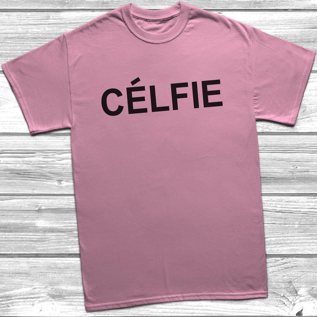 Get trendy with Celfie T-Shirt - T-Shirt available at DizzyKitten. Grab yours for £9.49 today!