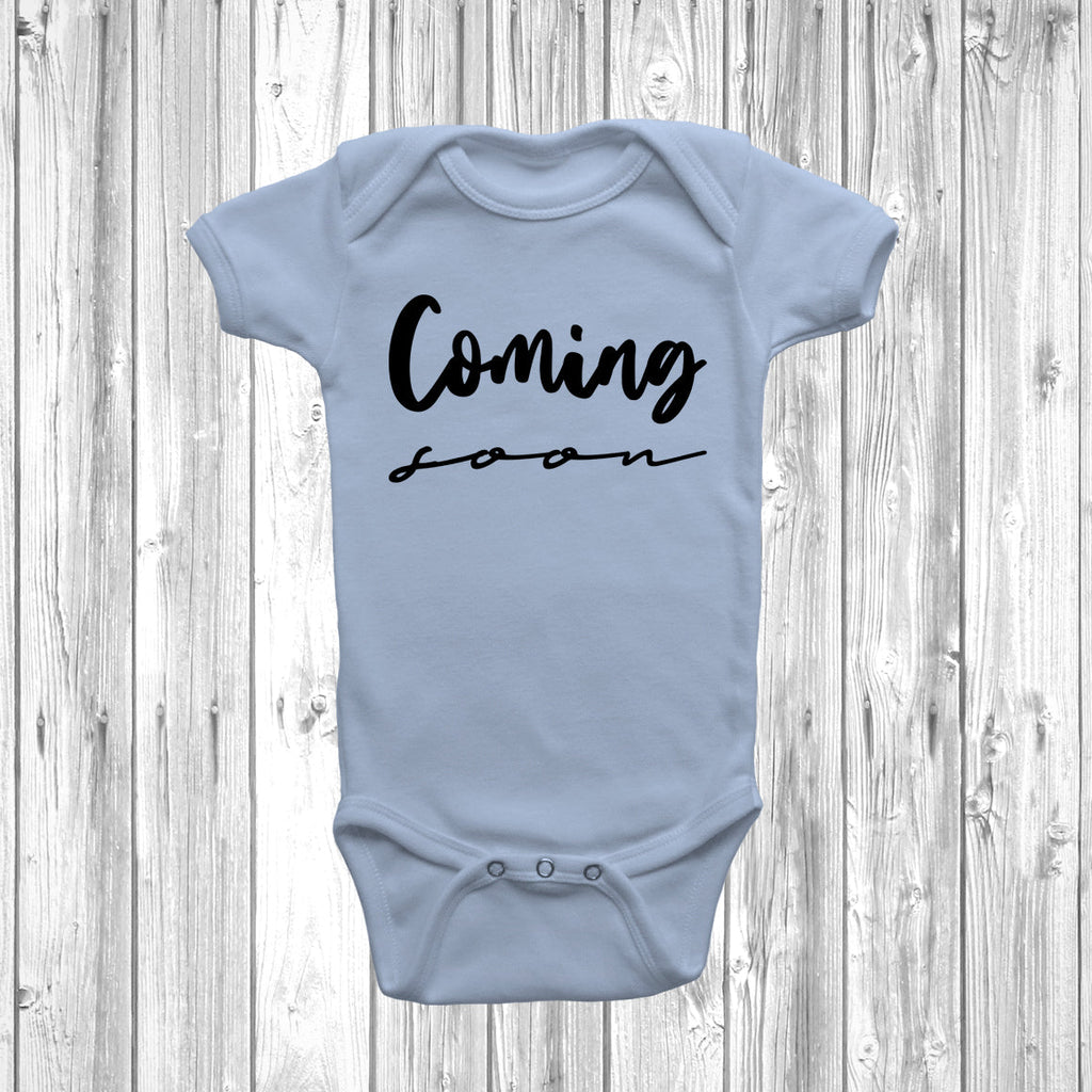 Get trendy with Coming Soon Baby Grow - Baby Grow available at DizzyKitten. Grab yours for £8.45 today!