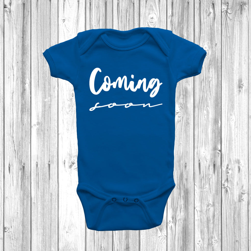 Get trendy with Coming Soon Baby Grow - Baby Grow available at DizzyKitten. Grab yours for £8.45 today!