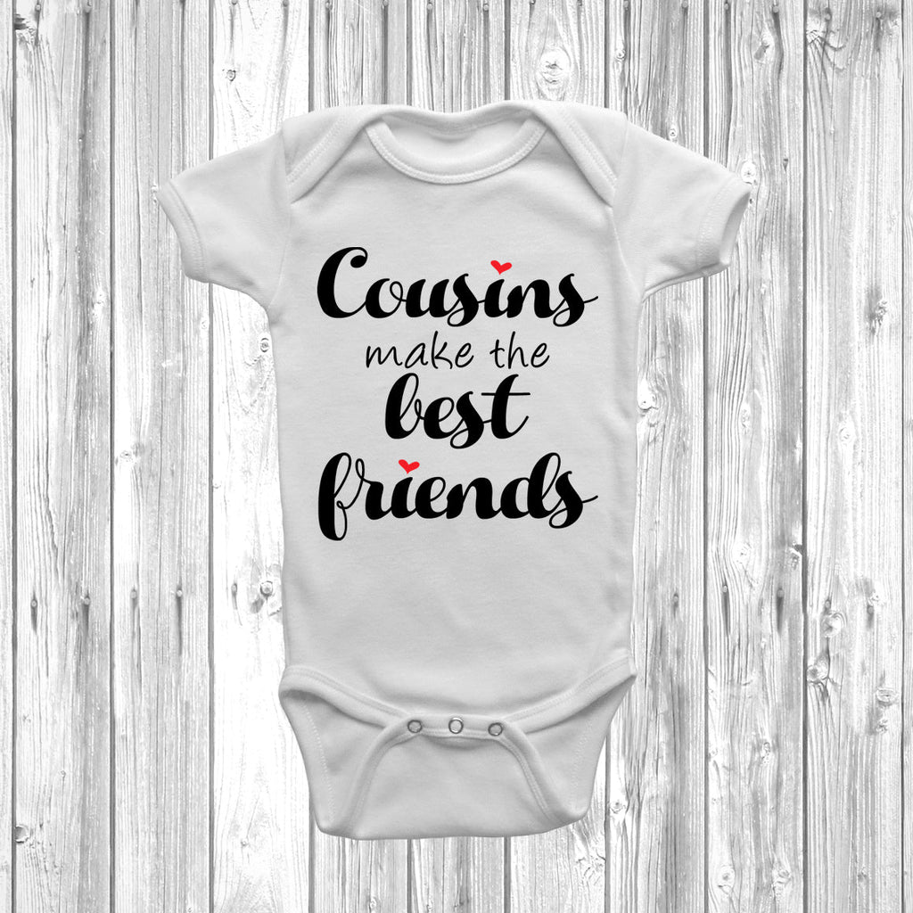Get trendy with Cousins Make The Best Friends Baby Grow - Baby Grow available at DizzyKitten. Grab yours for £8.45 today!