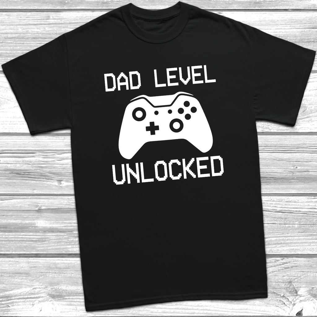 Get trendy with Dad Level Unlocked (XB) T-Shirt - T-Shirt available at DizzyKitten. Grab yours for £10.45 today!