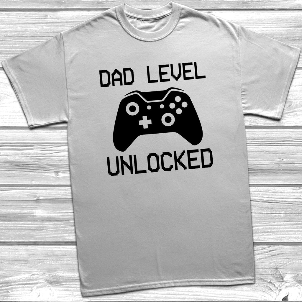 Get trendy with Dad Level Unlocked (XB) T-Shirt - T-Shirt available at DizzyKitten. Grab yours for £10.45 today!