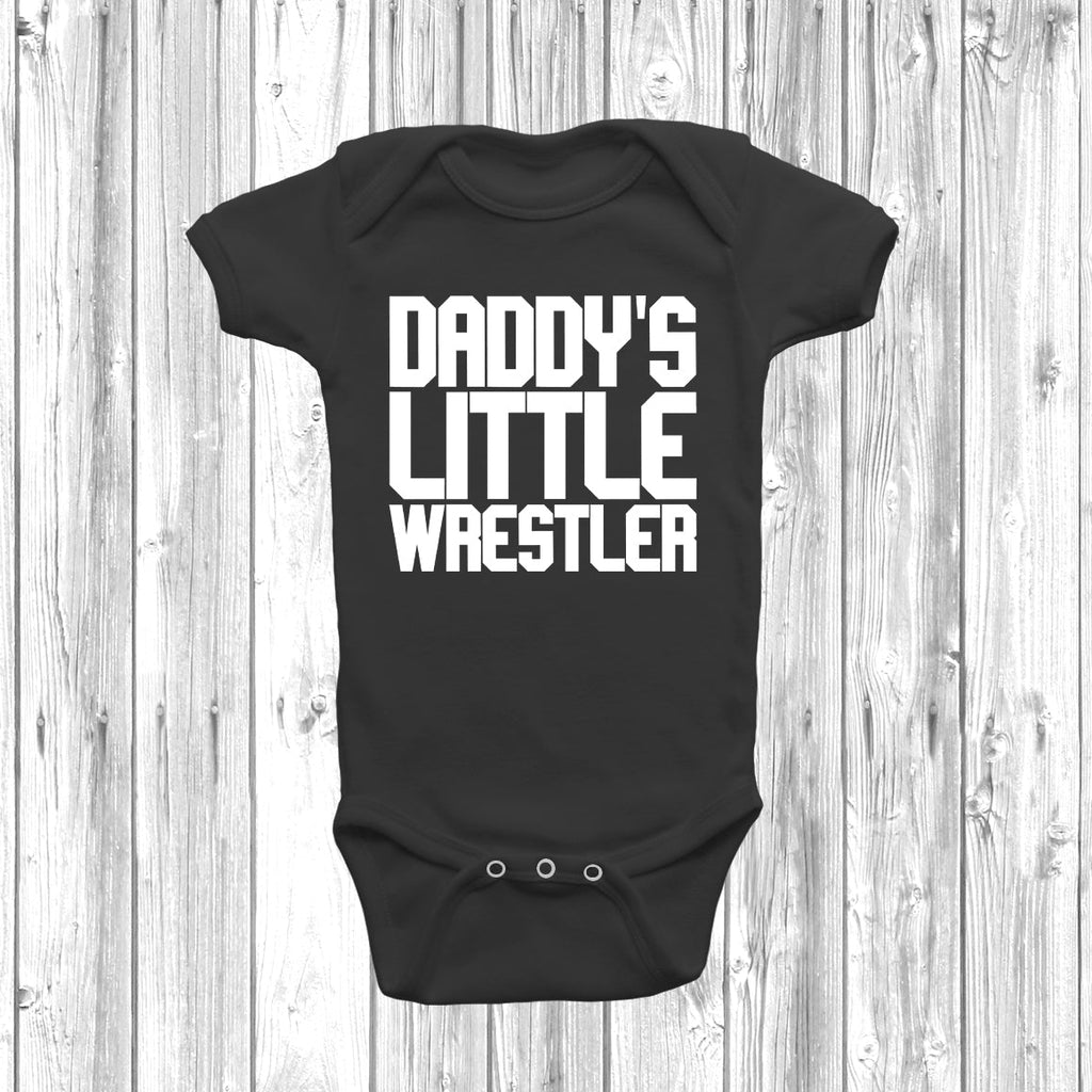 Get trendy with Daddy's Little Wrestler Baby Grow - Baby Grow available at DizzyKitten. Grab yours for £7.99 today!