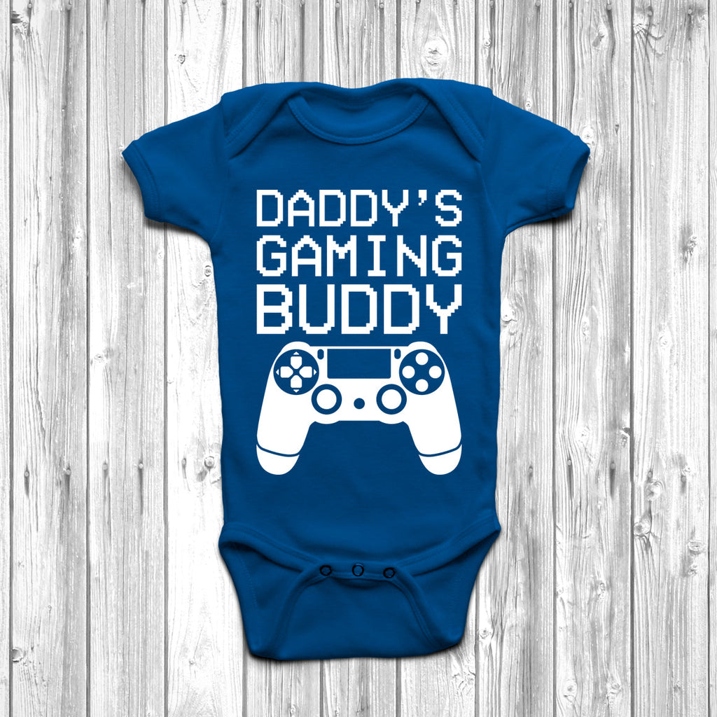 Get trendy with Daddy's Gaming Buddy Baby Grow - Baby Grow available at DizzyKitten. Grab yours for £7.95 today!