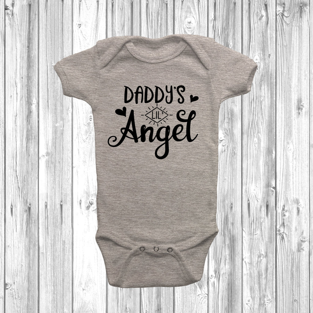 Get trendy with Daddys Lil Angel Baby Grow - Baby Grow available at DizzyKitten. Grab yours for £8.45 today!