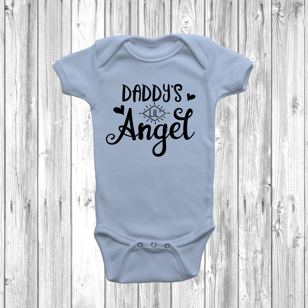 Get trendy with Daddys Lil Angel Baby Grow - Baby Grow available at DizzyKitten. Grab yours for £8.45 today!