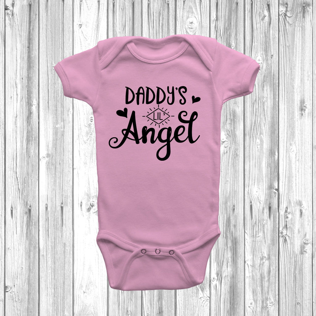 Get trendy with Daddys Lil Angel Baby Grow - Baby Grow available at DizzyKitten. Grab yours for £8.45 today!