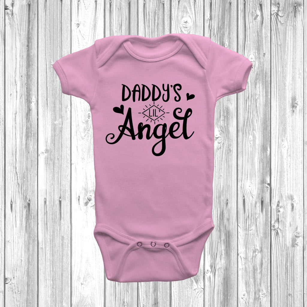 Get trendy with Daddys Lil Angel Baby Grow - Baby Grow available at DizzyKitten. Grab yours for £7.95 today!