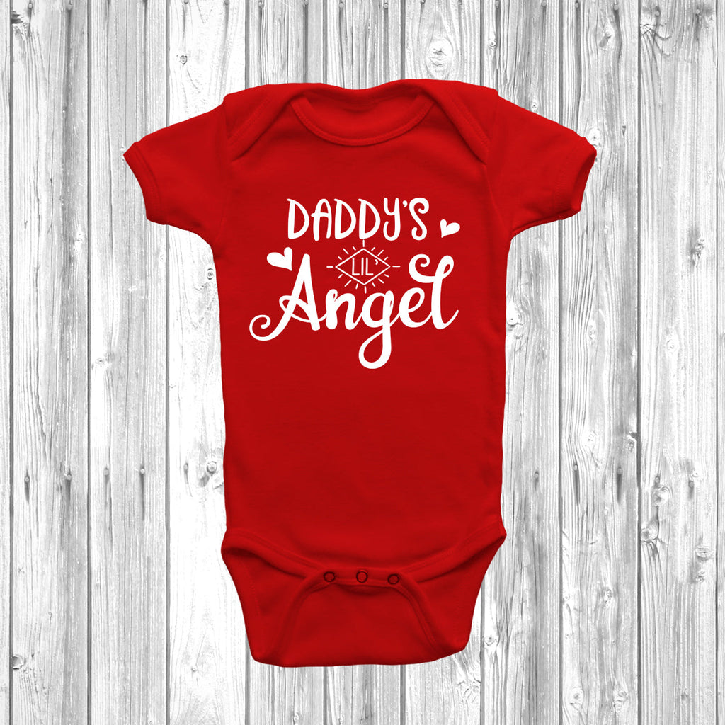 Get trendy with Daddys Lil Angel Baby Grow - Baby Grow available at DizzyKitten. Grab yours for £7.95 today!