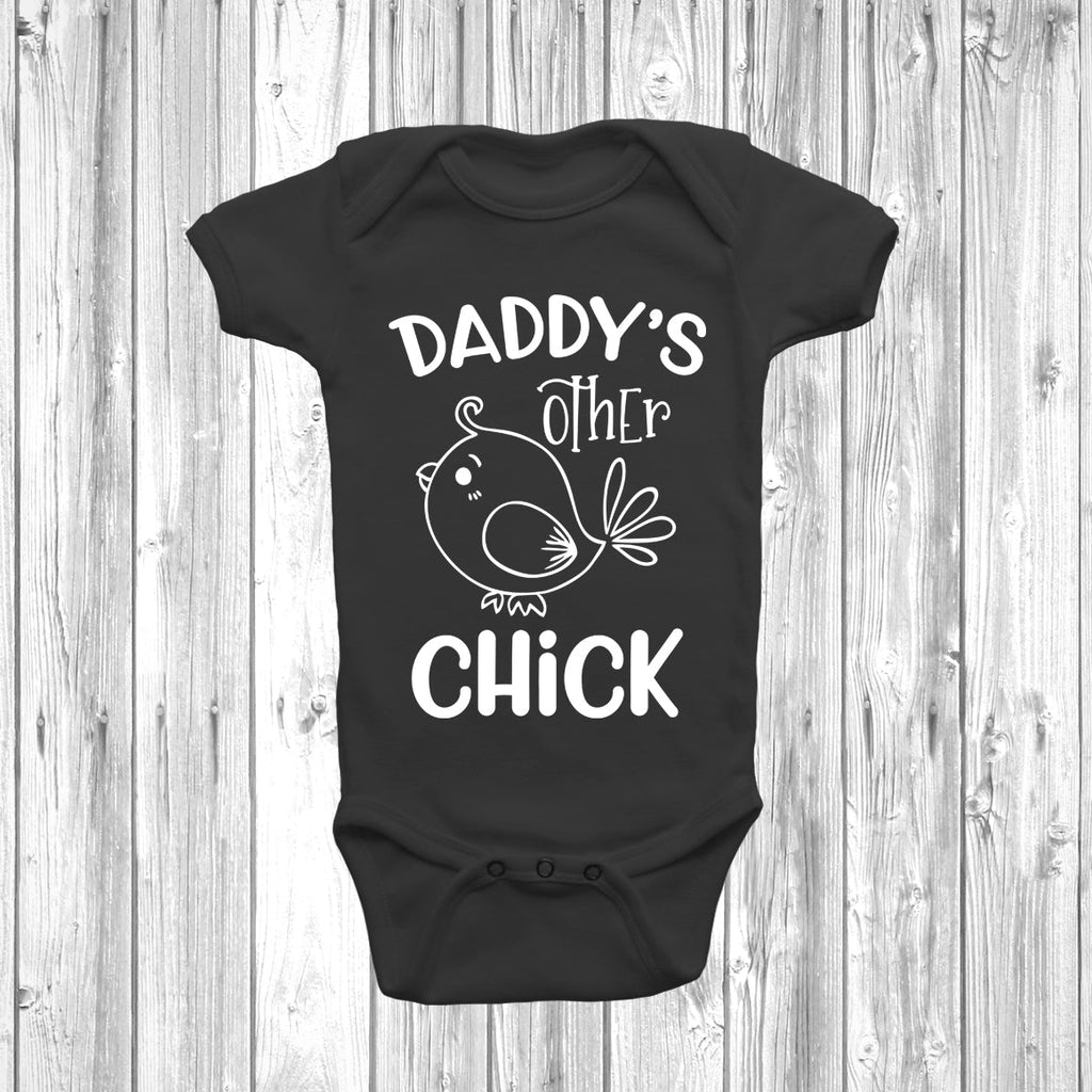 Get trendy with Daddys Other Chick Baby Grow - Baby Grow available at DizzyKitten. Grab yours for £8.45 today!