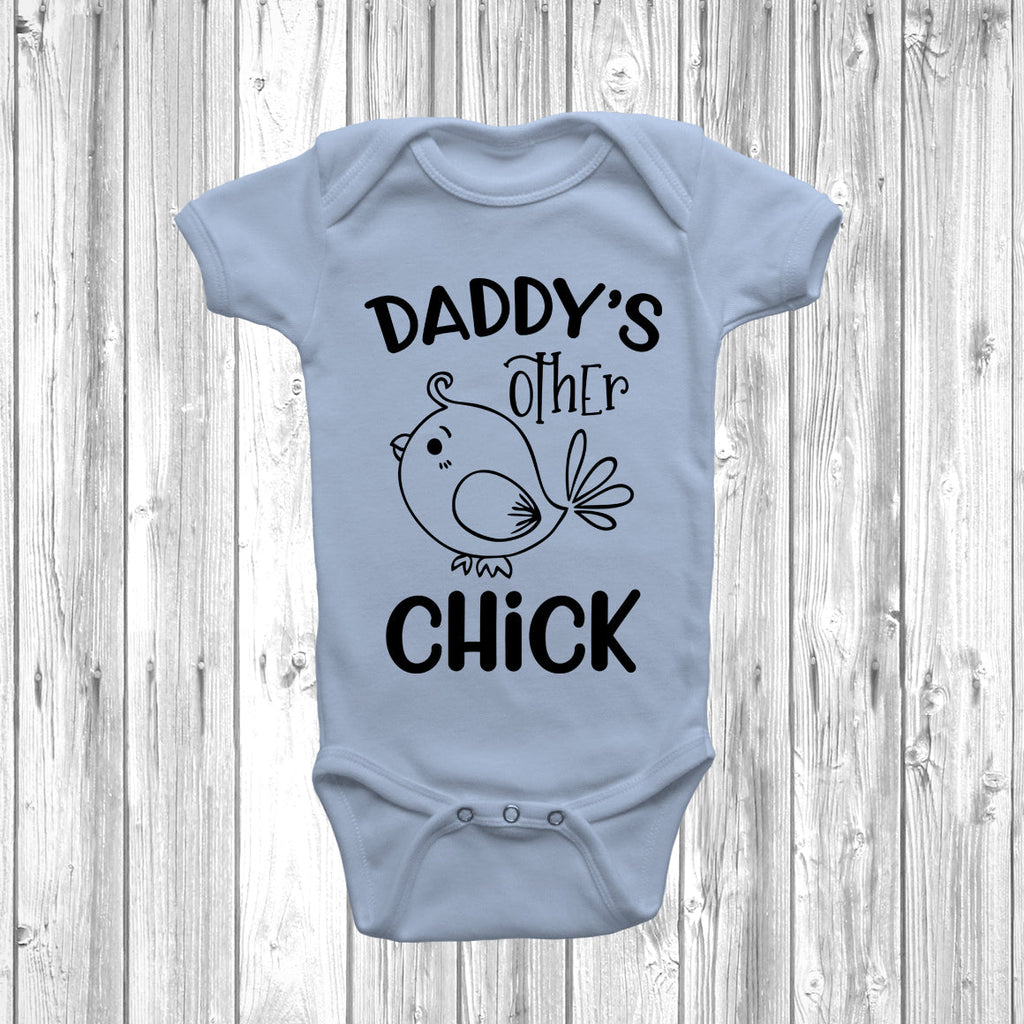 Get trendy with Daddys Other Chick Baby Grow - Baby Grow available at DizzyKitten. Grab yours for £8.45 today!