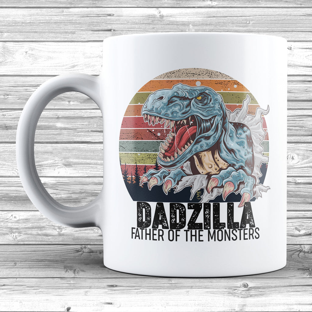 Get trendy with Dadzilla Father Of The Monsters Mug - Mug available at DizzyKitten. Grab yours for £9.49 today!