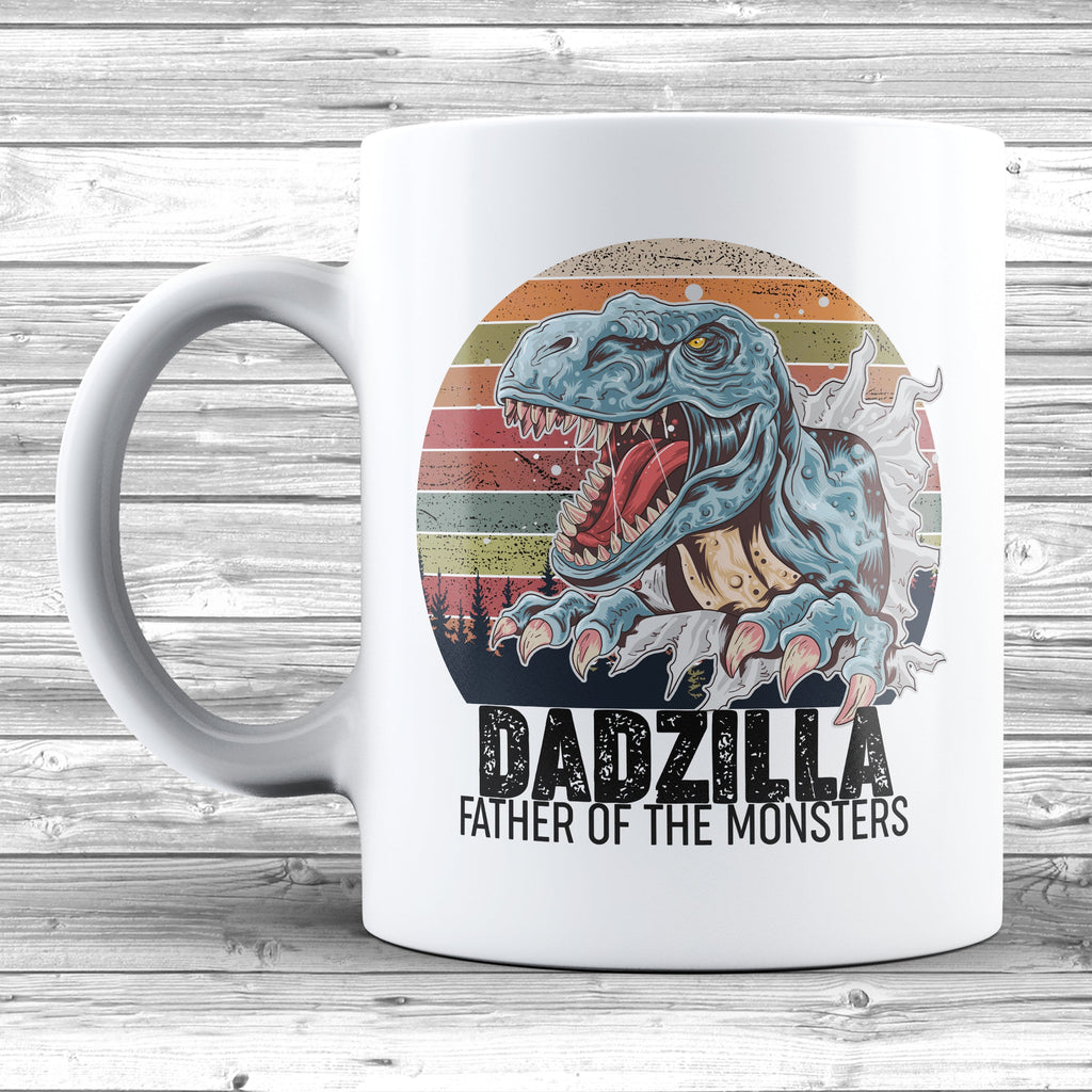 Get trendy with Dadzilla Father Of The Monsters Mug - Mug available at DizzyKitten. Grab yours for £8.99 today!