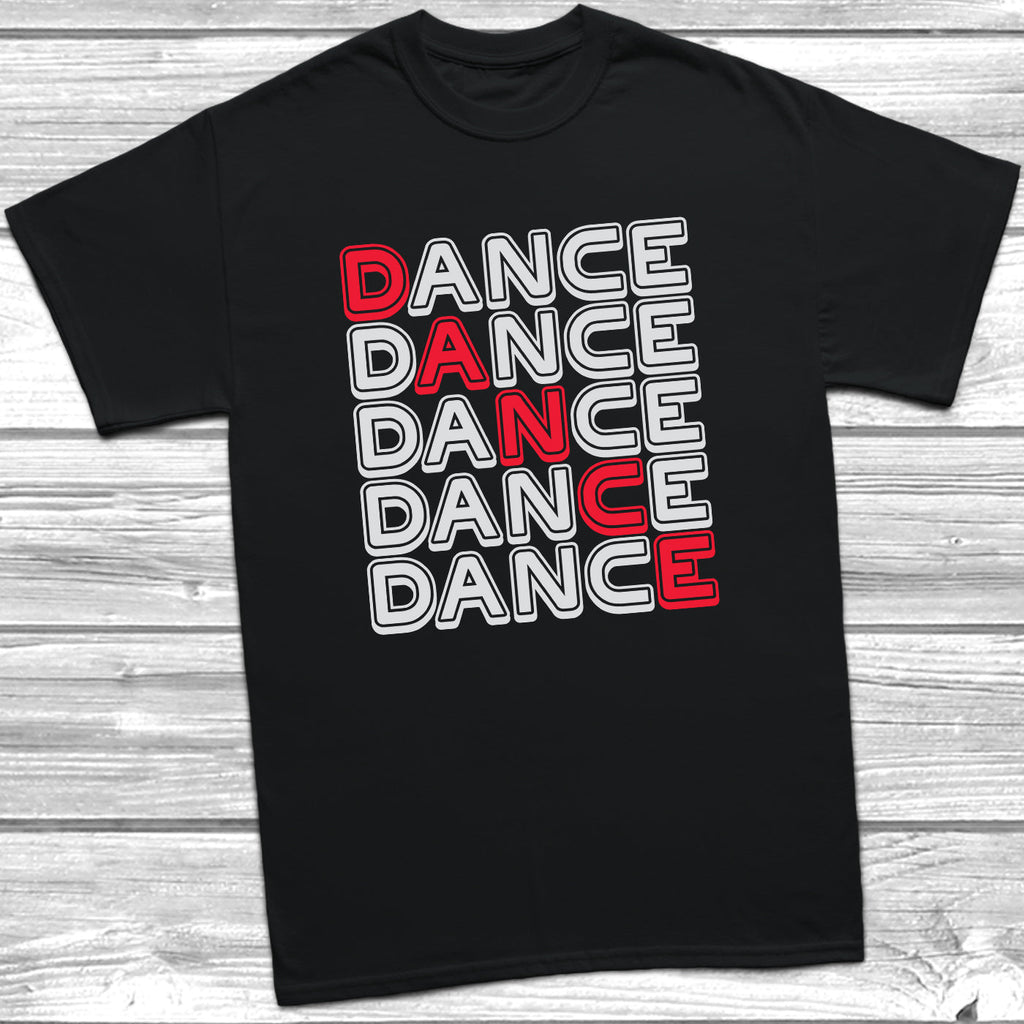 Get trendy with Dance Dance Dance Retro Pop Star T-Shirt - T-Shirt available at DizzyKitten. Grab yours for £10.49 today!