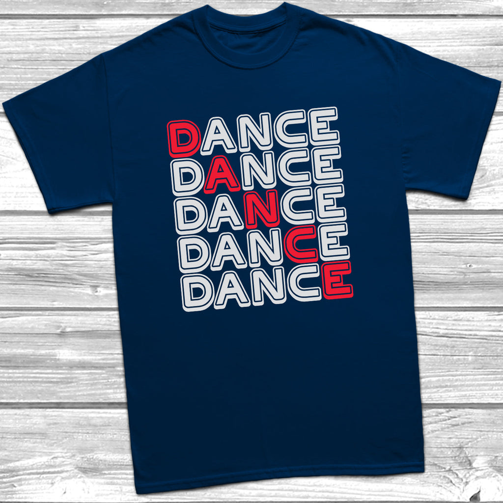 Get trendy with Dance Dance Dance Retro Pop Star T-Shirt - T-Shirt available at DizzyKitten. Grab yours for £10.49 today!