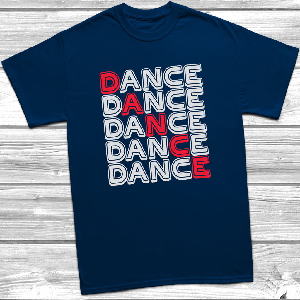 Get trendy with Dance Dance Dance Retro Pop Star T-Shirt - T-Shirt available at DizzyKitten. Grab yours for £9.99 today!