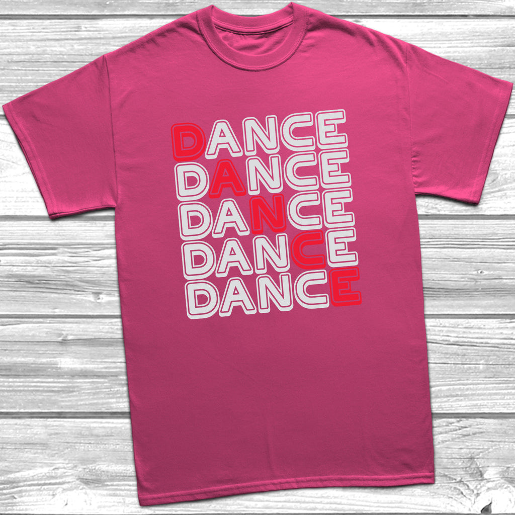 Get trendy with Dance Dance Dance Retro Pop Star T-Shirt - T-Shirt available at DizzyKitten. Grab yours for £9.99 today!