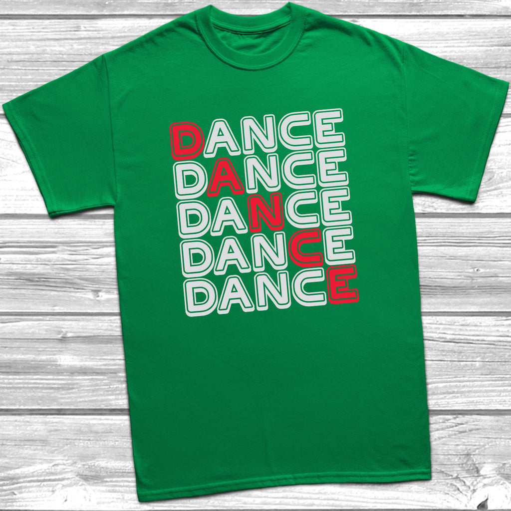 Get trendy with Dance Dance Dance Retro Pop Star T-Shirt - T-Shirt available at DizzyKitten. Grab yours for £9.99 today!