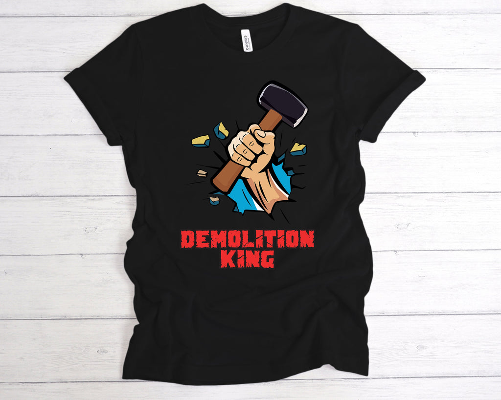 Get trendy with Demolition King T-Shirt - T-Shirt available at DizzyKitten. Grab yours for £12.49 today!